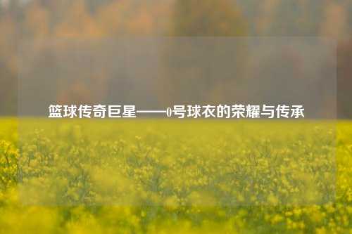 篮球传奇巨星——0号球衣的荣耀与传承